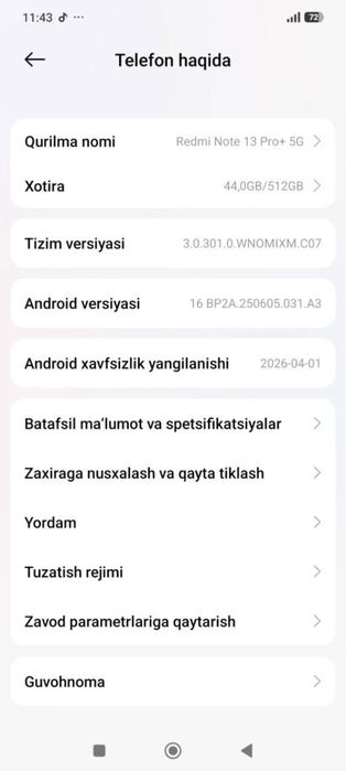 Redmi note 13 pro + 5g