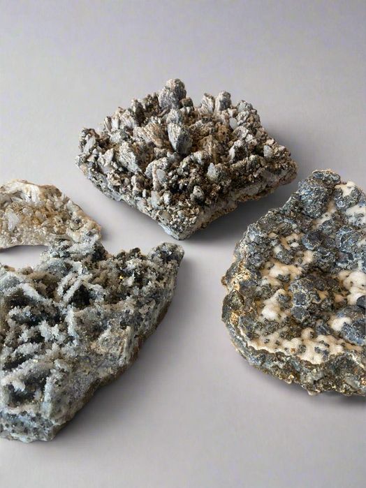 Flori de mina autentice – set 4 bucati, cristalizare spectaculoasa