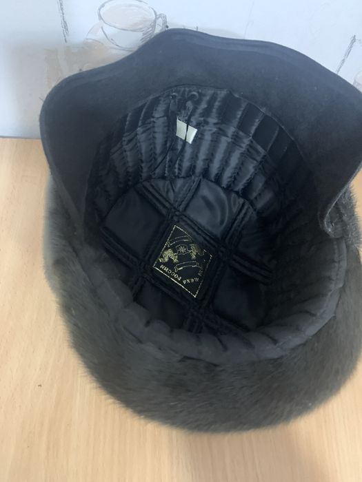 Шапка мужская из нерпы