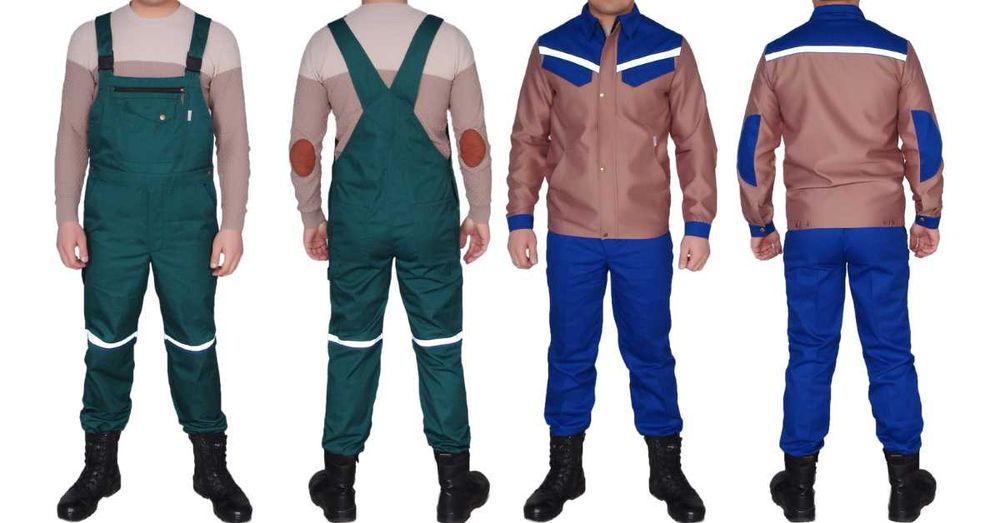 Qurilish va zavodlar uchun ishchi nimchalar