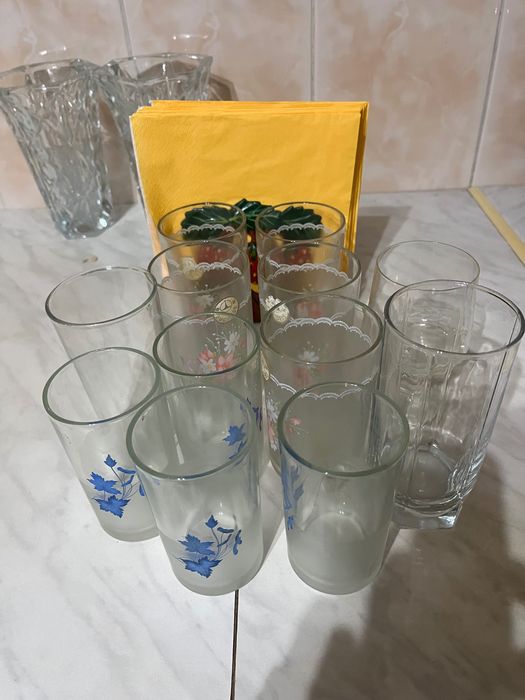 Продам стаканы, кружки, хрусталь
