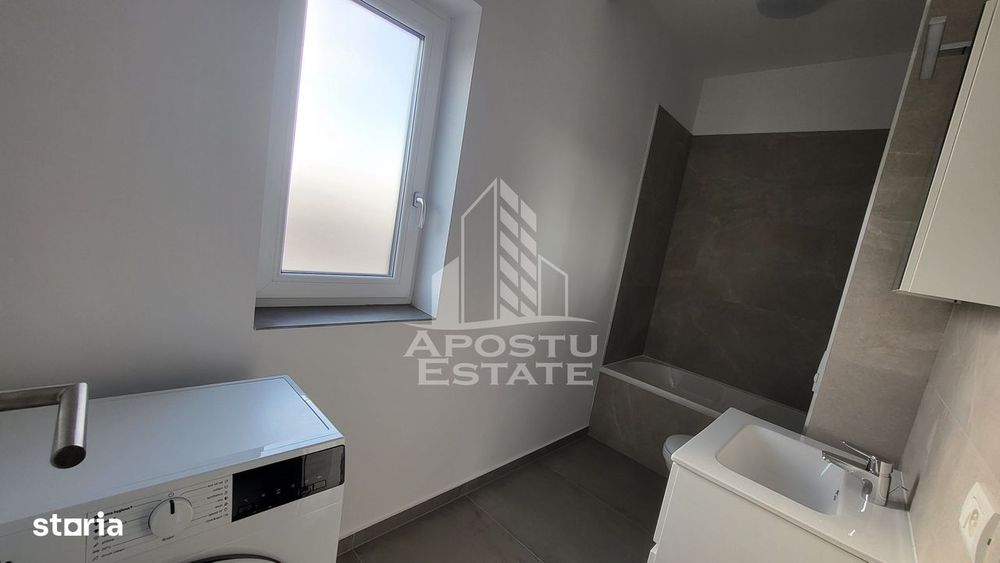 Apartament nou,mobilat si utilat,2 camere+curte 20mp,Torontalului