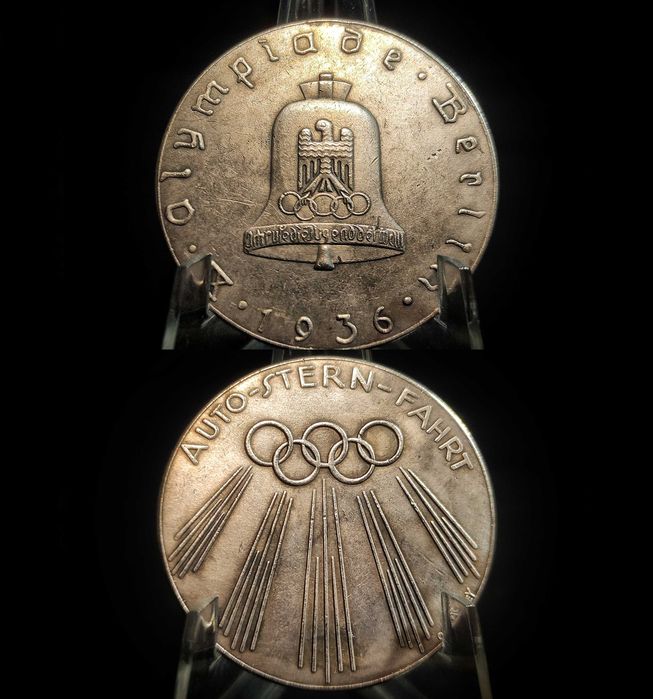 Сувенирная Медаль. Олимпиада 1936 в Берлине. Германия
