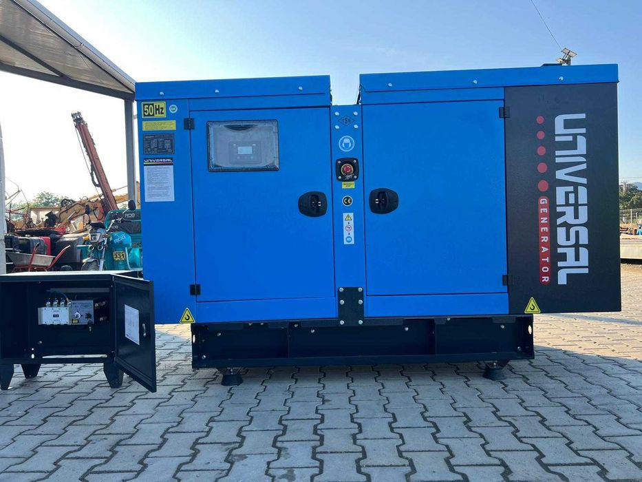 Generator Universal si Berksan de 25 / 55 / 77 KVA  - cu Automatizare - Nou + Video