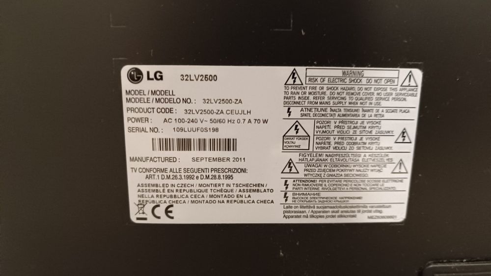 Televizor LG 32 inch, 81 cm