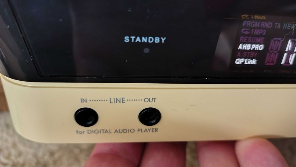 Minisistem jvc ux-n1 mp3 player