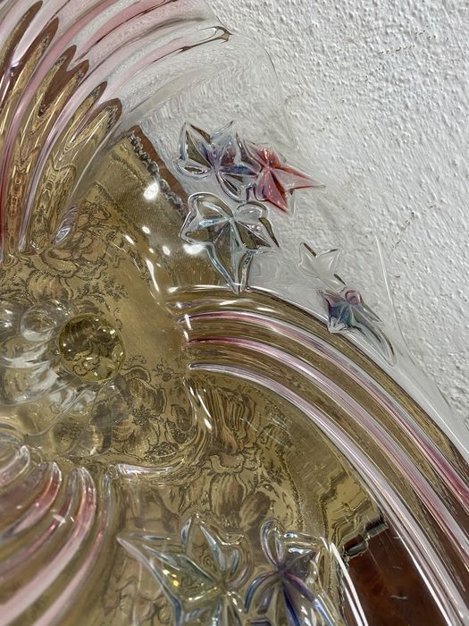 Японска кристална фруктиера от разноцветен кристал