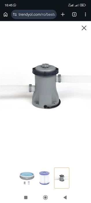 Piscina bestway gonflabila cu filtru