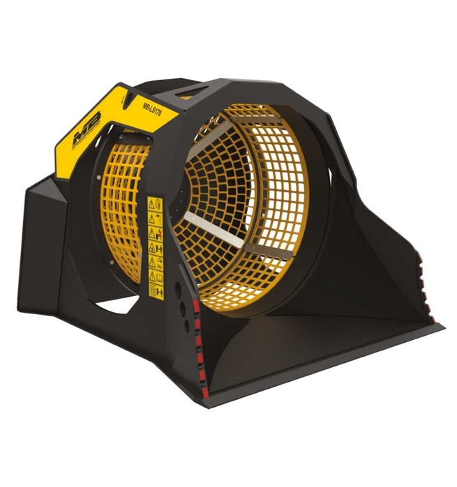 Cupe de SORTARE MB CRUSHER LS170 S2 pt Buldoexcavator 8-15 Tone