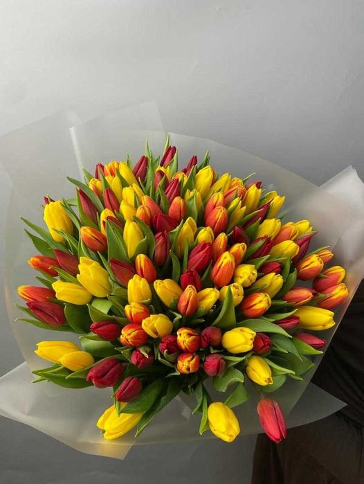 Свежие тюльпаны на 8 марта