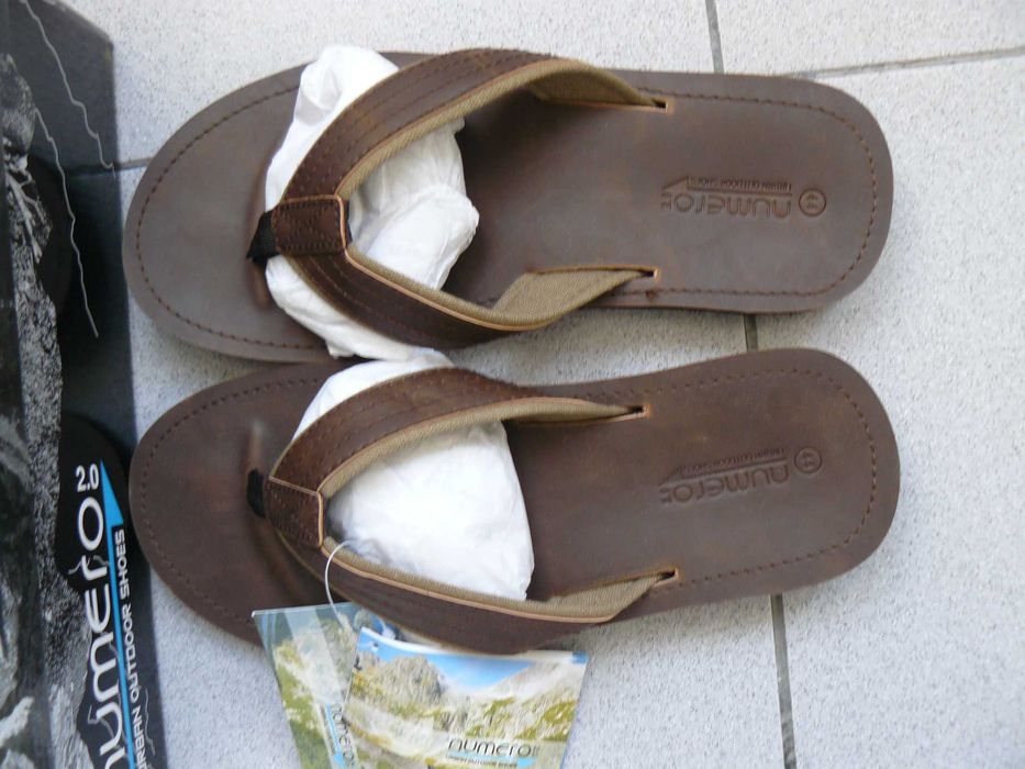 Papuci Barbati NUMERO 2.0,Noi, Cu Bareta Intre Degete,Piele Eco, Nr.41