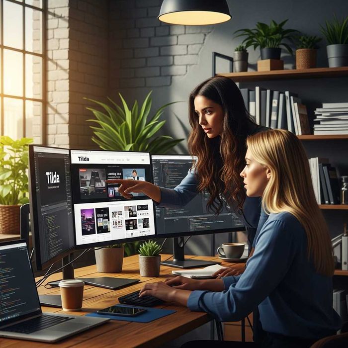 Sayt yaratish xizmati: Tilda, Landing Page va Internet do'kon