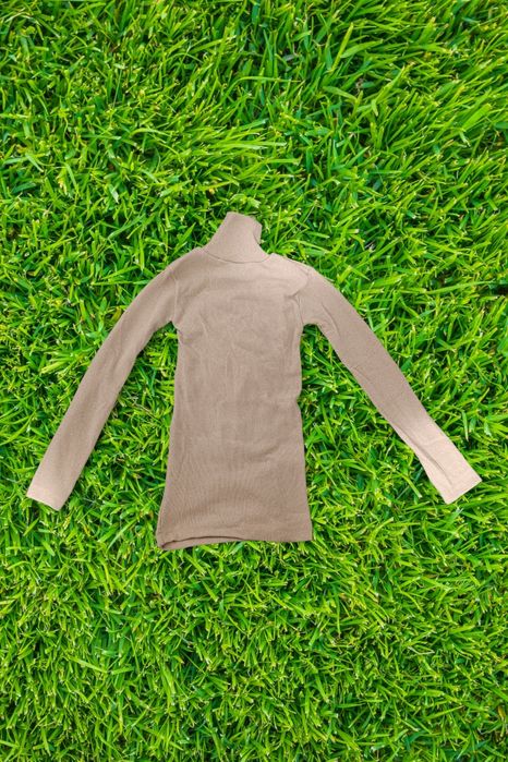 Pulover Turtleneck Slim Fit Bumbac S 3 culori