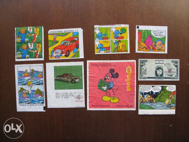 Картинки от дъвки - различни серии - колекционирам !