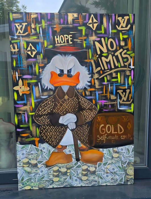 Tablou Disney Donald 70 x 100