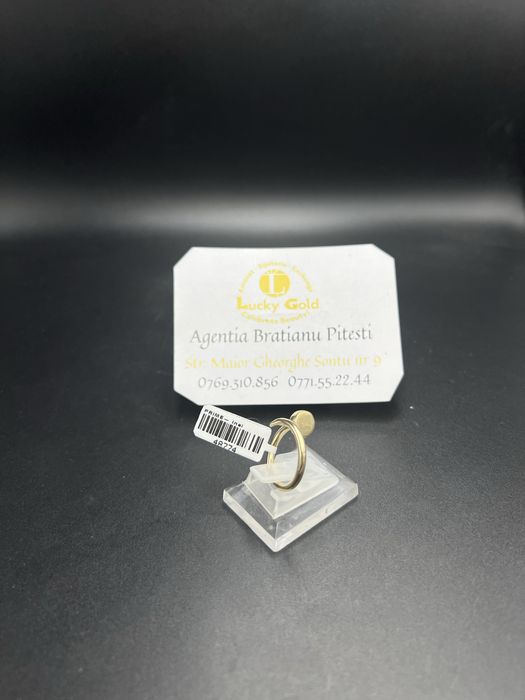Inel aur 14 k 2.26 gr marime 18 cod 48774
