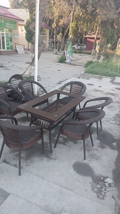 Hohlagan rangizda bor. To'qima stol-slullar. 2mln so'mdan.