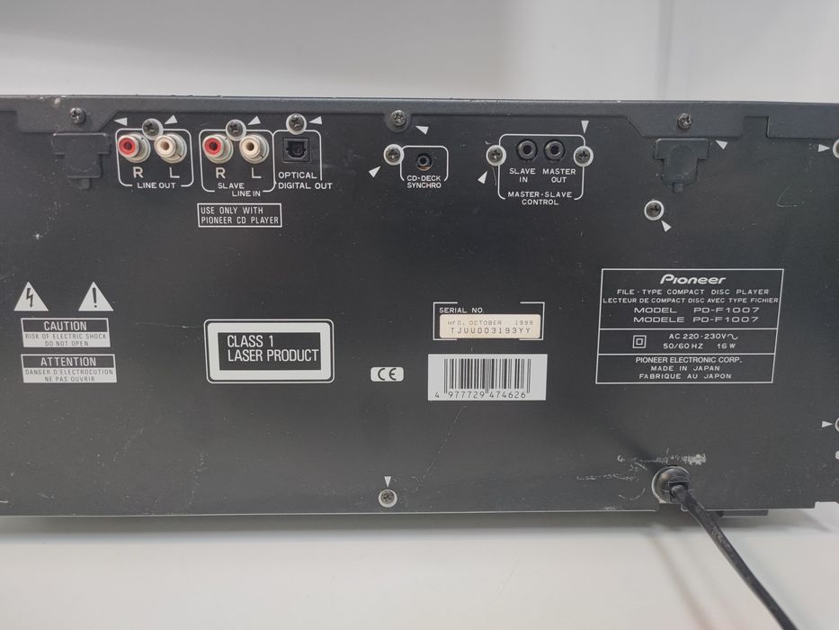 CD Pioneer PD F1007 cd changer magazie de cduri made in Japan