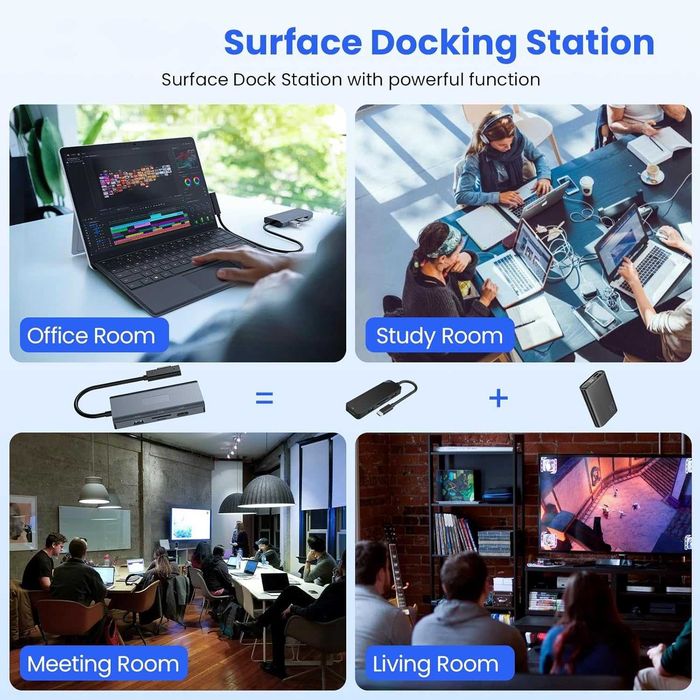 Нова докинг станция MS Surface, 11-в-1 докинг станция за Surface