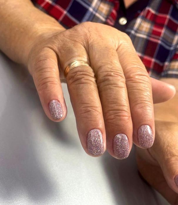 Маникюр с гель покрытием