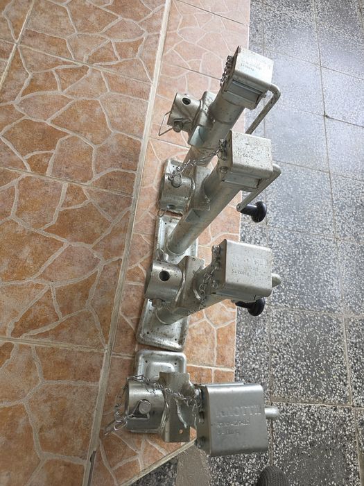 KNOTT Телескопична опорна стойка 1300км. За ремаркета и Платформи