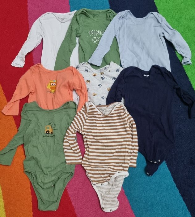 Lot haine bebe toamna-iarna 74-80