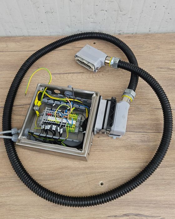Cutie conexiuni inox pentru automatizări industriale + ILME / Harting 16 pini