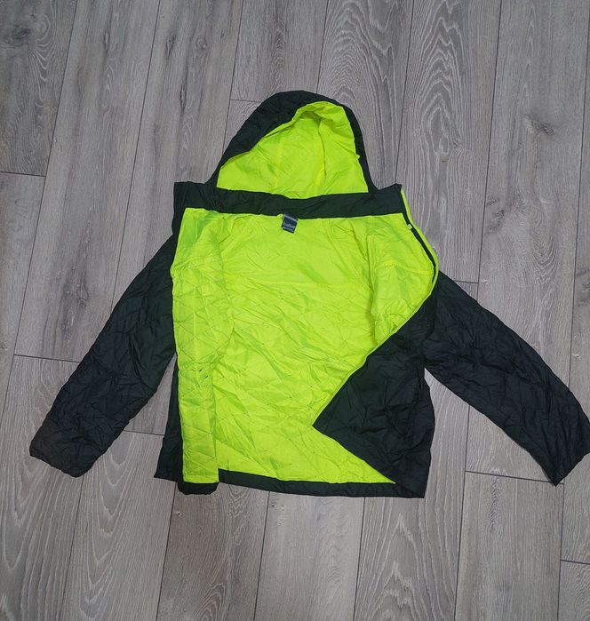 Geaca nike neagru/verde neon