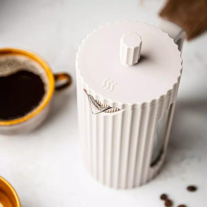 Infuzor din sticla, aparat pentru cafea, ceai sau ierburi, capacitate