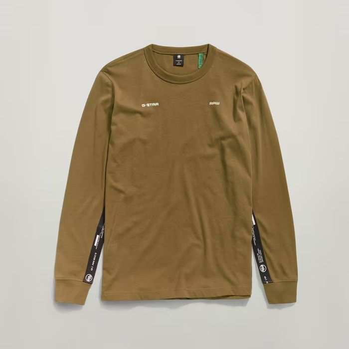 Оригинална блуза G-Star Raw Logo Tape S нова мъжка фланела