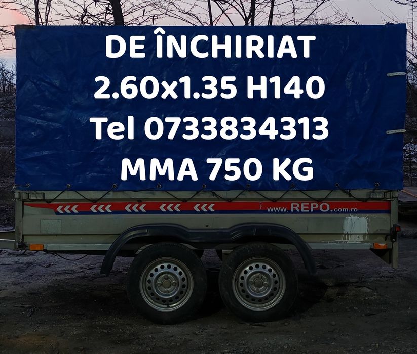 De închiriat,Închiriez  auto,platforma auto,remorca utilaje