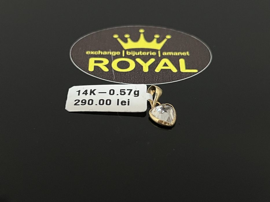 Bijuteria Royal CB : Pandant aur 14K 585  0,57 grame