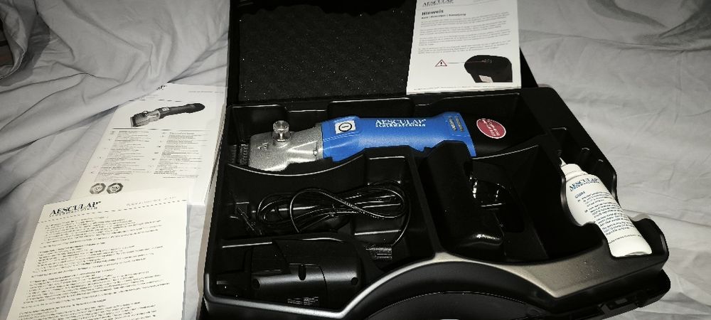 Masina de tuns fara fir pentru cai si vite Econom ofera posibilitati n