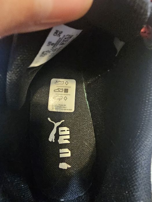 Adidasi puma sport din piele Ferrari drift cat delta.