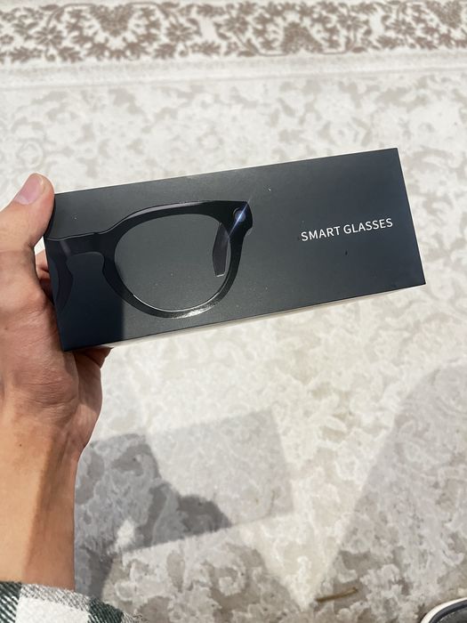 Умные очки Smart Glasses V03 с темными стеклами