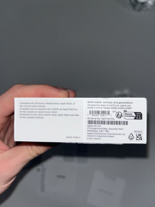 Оригинални AirPods 3 с Фактура от А1 и noise cancelling