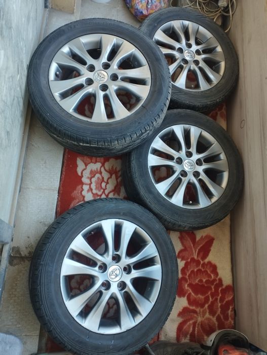 Титанка с покрышкой,215/55R16