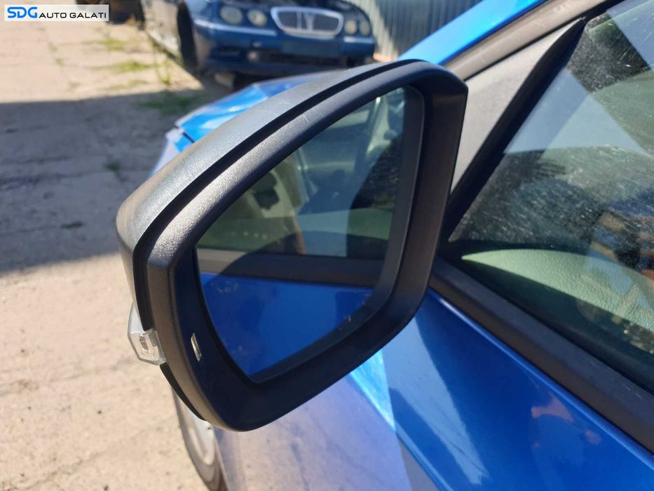 Oglinda Stanga Electrica Fara Pliere Rabatare si Lumina Ambientala Skoda Octavia 3 2013 - 2017 [C7966]