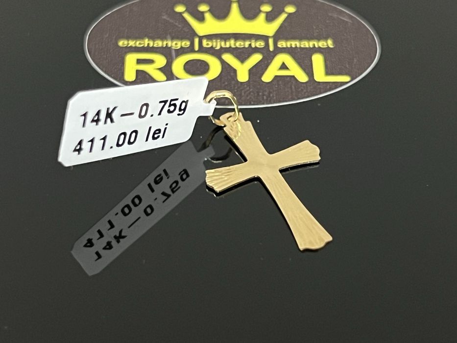 Bijuteria Royal CB : Pandant aur 14K 0,75 grame
