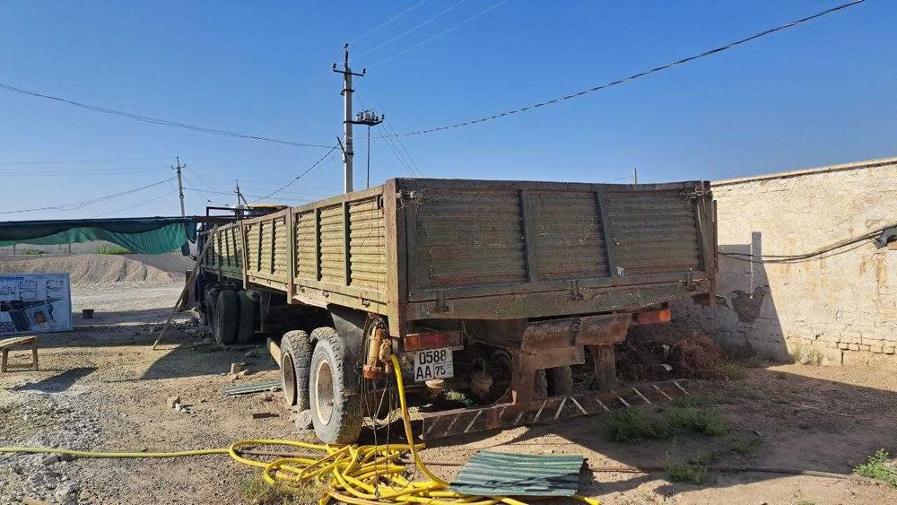 камаз тягач с прицепом