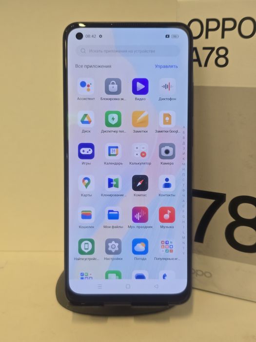 Oppo A78 256/8GB новый почти. Snapdragon 680