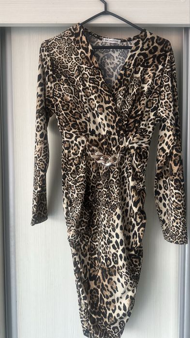 Rochie tigrata elegantă