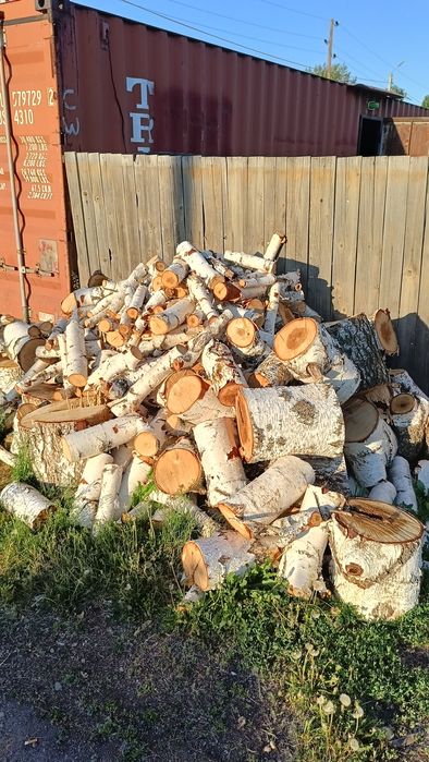 Продам берёза чурками  3 куб