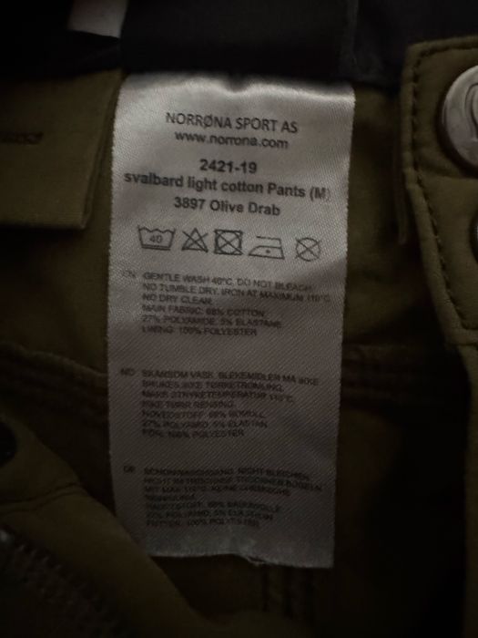 Norrona Svalbard light cotton