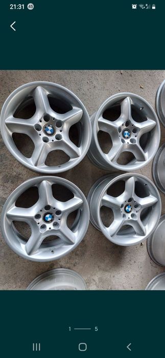 Лети (алуминиеви)джанти  17" 5х120 BMW E 46,X3,X5