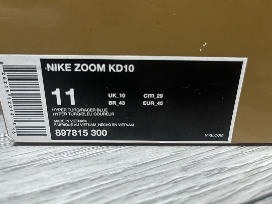 Nike KD 10 Hyper Turquoise