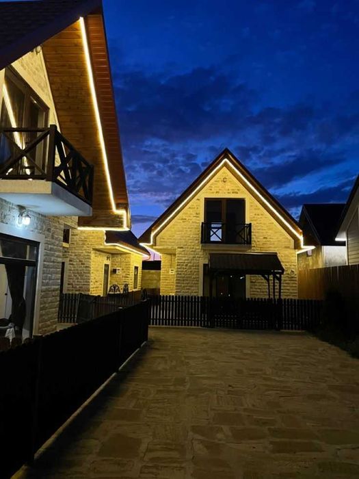 Монтаж фасадного освещения под ключ | LightConnect