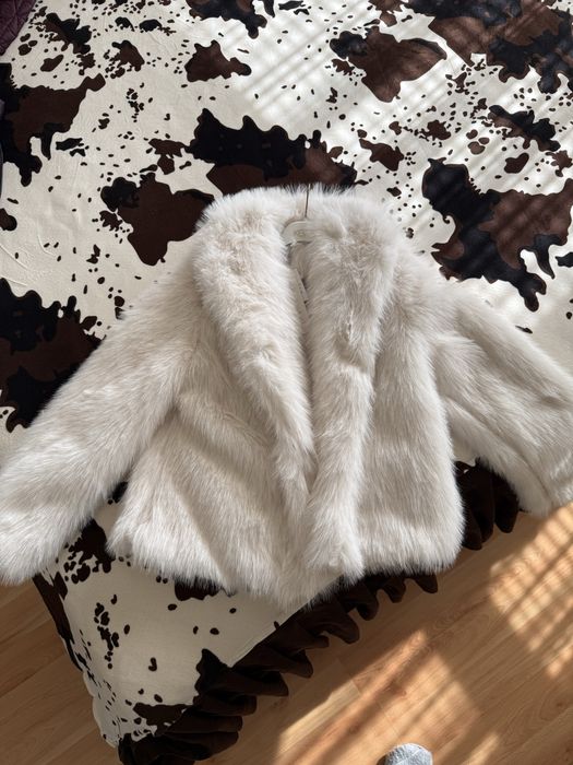 Палто с пух ново