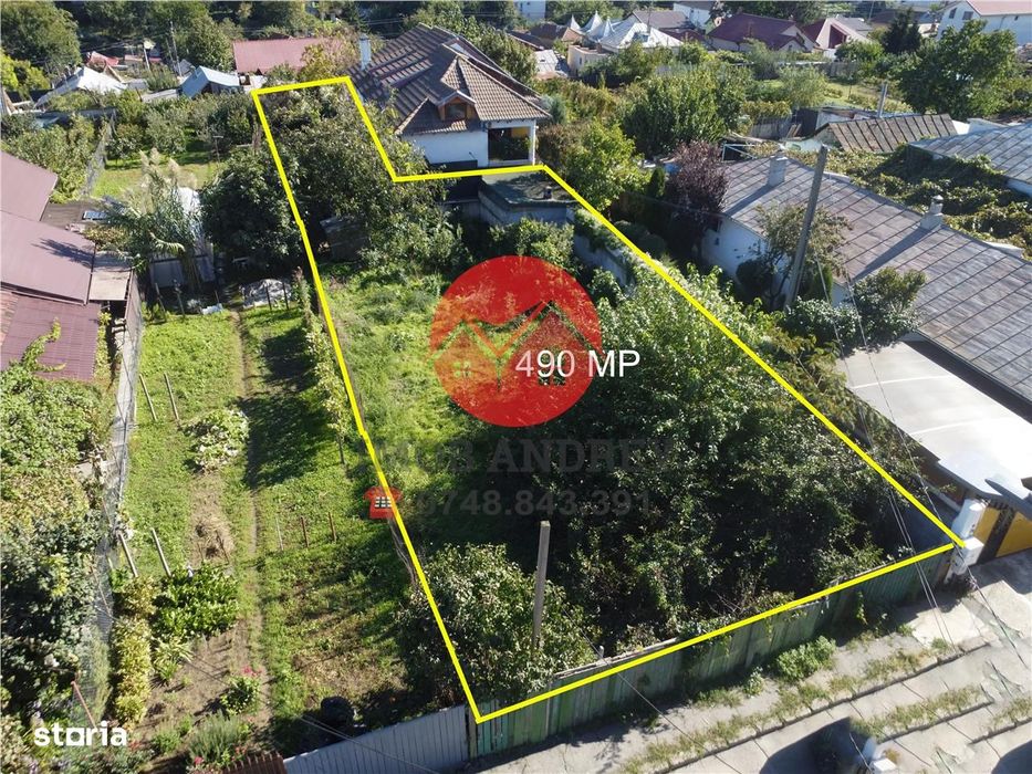 Teren intravilan 490 mp, zona centrala Tulcea – toate utilitatile