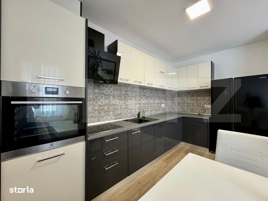 Apartament cu 2 camere, West Residence, terasa panoramica, parcare si